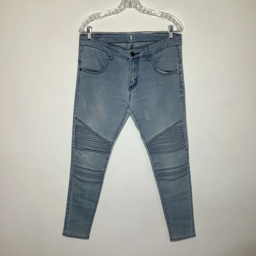 Marc Wenn Mens Denim Jeans Light Wash Size‎ 30